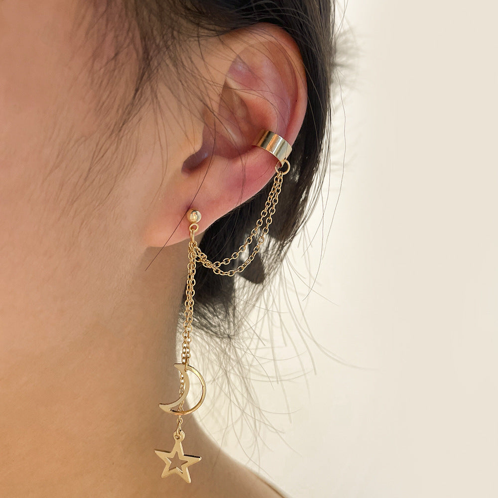 No Ear Piercing Creative Retro Simple Alloy Metal – Practical Gifts — 1