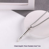 Trendy Bullet Titanium Steel Necklace Domineering – Jewelry Gift Ideas — 5