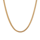 Titanium Steel French Retro Cuban Link Chain – Birthday Gifts — 5