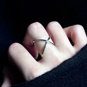 Four Eight-pointed Stars Rhinestone Ring For Women – Gifts for Her — 4