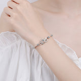 A Rose Bracelet Female S925 Silver Bracelet – Jewelry Gift Ideas — 7