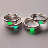 Fashion Personality Gel Drop Glow Couple Ring – Stylish Gifts — 3