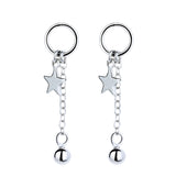 Asymmetric 925 Sterling Silver Women's Earrings – Jewelry Gift Ideas — 3