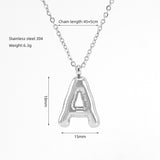 Fashion Letter Necklace Female Stainless Steel – Jewelry Gift Ideas — 8