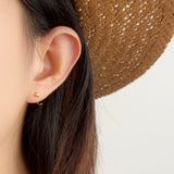 Fashion Silver Love C-shaped Earrings Women – Stylish Gifts — 1