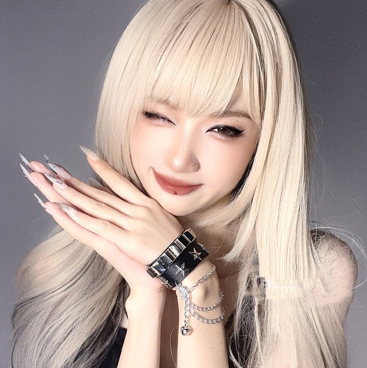 Night Angel Fashion Leather Wide Bracelet Personality – Stylish Gifts — 1