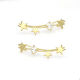 Silver Plated Earrings Fashion Piece – Stylish Gifts — 4