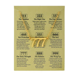 Women's Electroplated Gold Angel Number Necklace – Jewelry Gift Ideas — 7