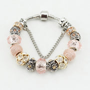 DIY Handmade Diamond And Glass Beaded Bracelet – Jewelry Gift Ideas — 1