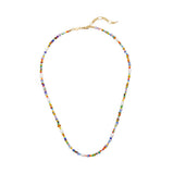 Colorful Glass Beads Mixed Necklace – Jewelry Gift Ideas — 3