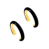 Solid Color Simple Painting Oil Earrings INS Wind Ear – Creative Gifts — 9