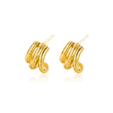 Fashion Stainless Steel Geometric Earrings – Stylish Gifts — 3