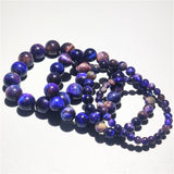 Star Sky Ball Peter Purple Tiger-eye Bracelet – Jewelry Gift Ideas — 7