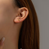 S925 Sterling Silver Drop Zircon Stud Earrings – Gifts for Her — 6