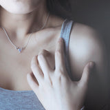 S925 Elk Necklace Forest Moonstone Pendant – Jewelry Gift Ideas — 4