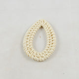 Vintage Straw Rattan Earrings Geometric Ring – Practical Gifts — 20