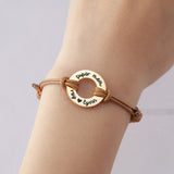 Stainless Steel Ring Lettering Hand Rope – Practical Gifts — 2