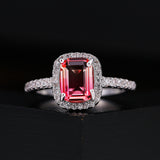 European And American Multi-color Pink Diamond Opal – Stylish Gifts — 3