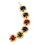 Retro Three-color Hand Burn Glazed Bracelet – Jewelry Gift Ideas — 2