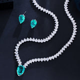 Ear Stud Clavicle Chain Shows Thin Zircon – Birthday Gifts — 2