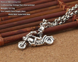 S925 Sterling Silver Fashion Vintage Punk Style Skull – Stylish Gifts — 3