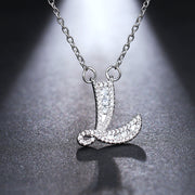 Fashion Temperament 26 Letter Zircon Necklace – Jewelry Gift Ideas — 8
