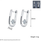 Simple All-matching Graceful Design U-shaped Earrings – Birthday Gifts — 3