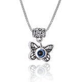 Openwork Blue Eyes Squint Animal Pendant Box – Jewelry Gift Ideas — 6