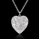 Peach Heart Photo Box Photo Pendant Necklace – Jewelry Gift Ideas — 5