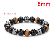Tiger Eye Stone Bracelet Natural Stone Bracelet – Jewelry Gift Ideas — 18