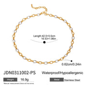 Titanium Steel Necklace 18k Non-fading Clavicle – Jewelry Gift Ideas — 4