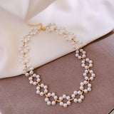 Women's Light Luxury Multi-layer Diamond Pearl – Jewelry Gift Ideas — 4