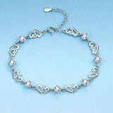 Special Interest Light Luxury Doppel Herz Blue – Jewelry Gift Ideas — 2