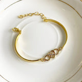 Infinity Heart Bracelet Bangle Crystal Love – Jewelry Gift Ideas — 7