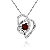 Birthstone S925 Silver Necklace Pendant – Jewelry Gift Ideas — 9
