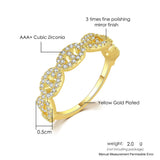 European And American Fashion Full Diamond Ring Female – Stylish Gifts — 4