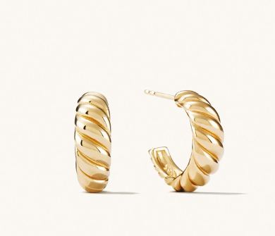 Croissant Earrings – Thoughtful Gifts — 2