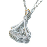 Flexible Apricot Leaf Fan Necklace Simple – Jewelry Gift Ideas — 4