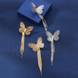 Butterfly Tassel Niche Creative Stud Earrings – Small Gift Ideas — 4