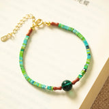 Green Tara Heart Sutra Crystal Bracelet For Men – Jewelry Gift Ideas — 3
