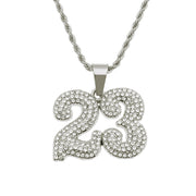 Men's Hip-hop 23 Digital Street Pendant Necklace – Jewelry Gift Ideas — 4