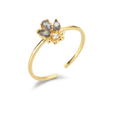 Ladies Sterling Silver Adjustable Bee Hive Ring – Stylish Gifts — 4