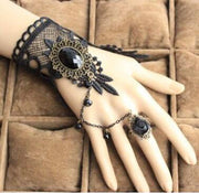 Fashion Vintage Gothic Lace Gem Bracelet – Stylish Gifts — 8