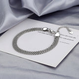 Multi-layer Lace Woven Round Beads Chain Bracelet – Jewelry Gift Ideas — 5