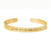 Size Adjustable Jewelry Lettering I Love You – Jewelry Gift Ideas — 2
