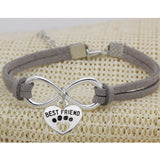 Vintage 8-word Peach Heart Best Friend Flanelle – Jewelry Gift Ideas — 10