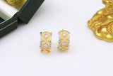 925 Silver Gilt Wavy Star Stud Earrings – Unique Gift Ideas — 6