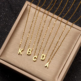 Simple Stainless Steel Colorfast English Letters – Jewelry Gift Ideas — 12