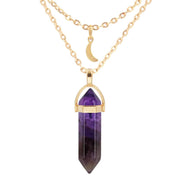 Natural Crystal Stone Pendant Hexagon Prism – Jewelry Gift Ideas — 6