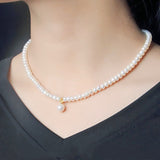 Freshwater Pearl Pendant Necklace S925 Imprint – Jewelry Gift Ideas — 5